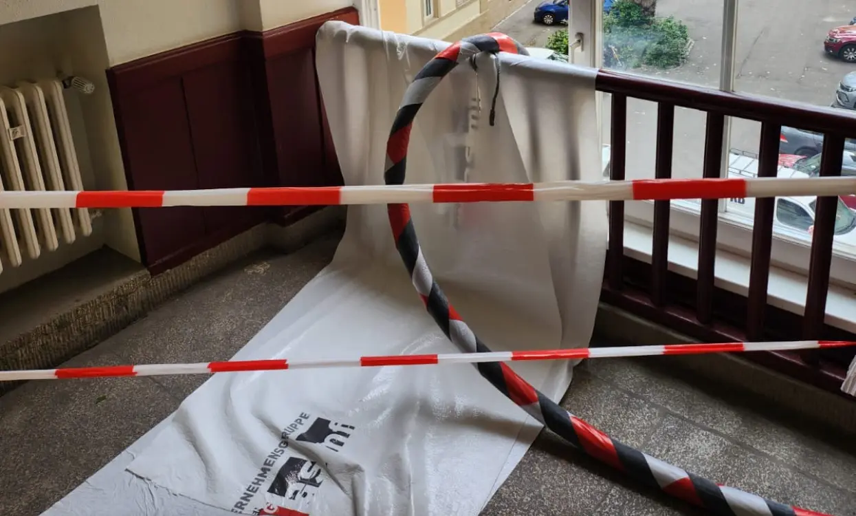 Estrich verlegen in Schule Stuttgart
